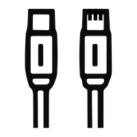 <strong>2 Built-In Cables</strong>